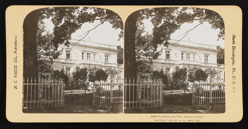 The Paderewski Villa, Warsaw, Poland