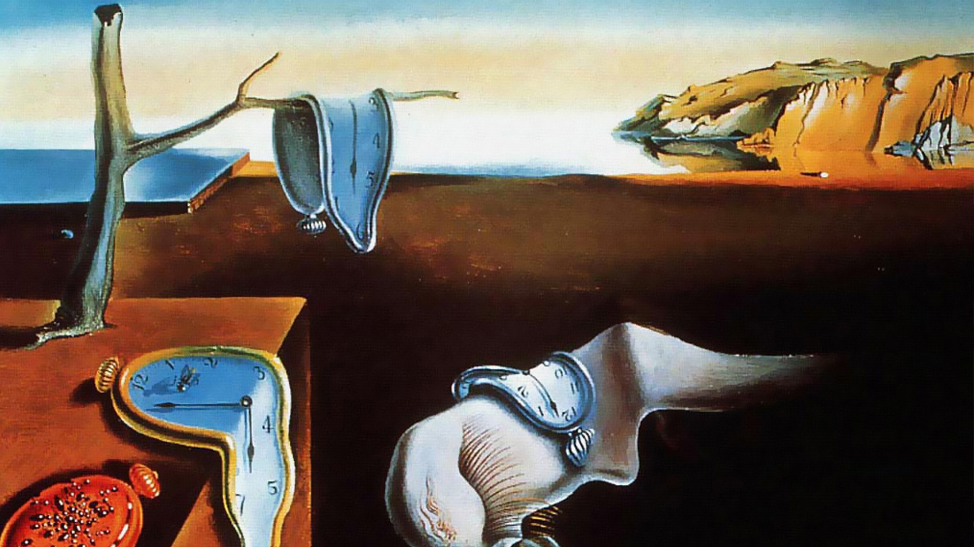 Trwałość pamięci - Salvador Dali - konwersja