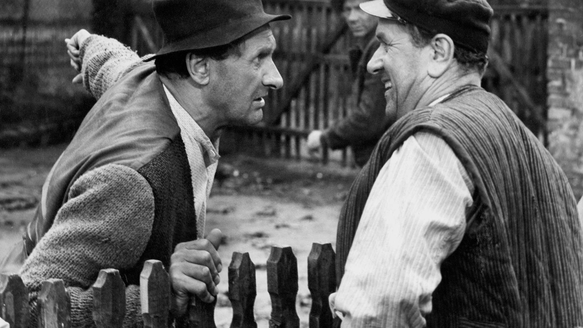 "Sam to ze ściany zliżesz" Kargul do Pawlaka, scena z filmu Sami swoi (S. Chęciński) konwersja