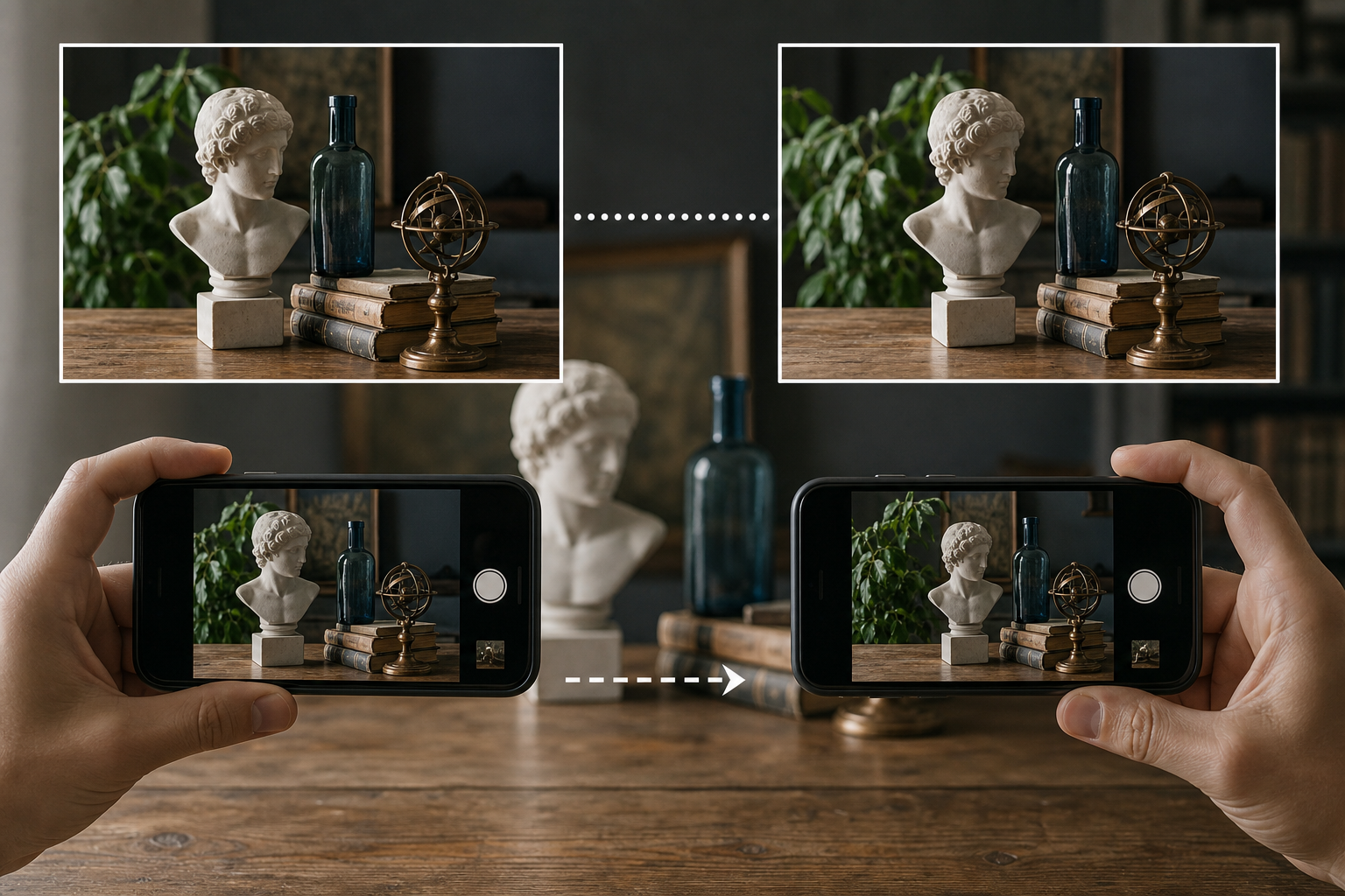 Jak zrobić stereoparę smartfonem: dwa ujęcia, jeden efekt 3D