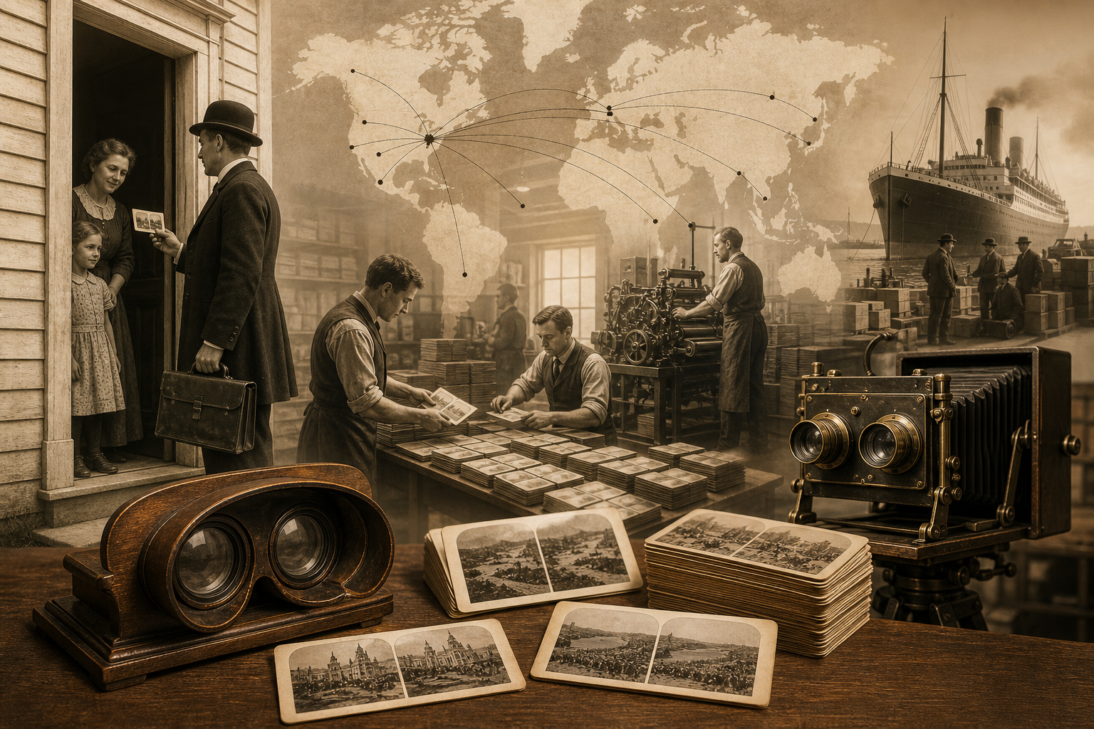 Underwood & Underwood: od akwizycji do masowej stereografii