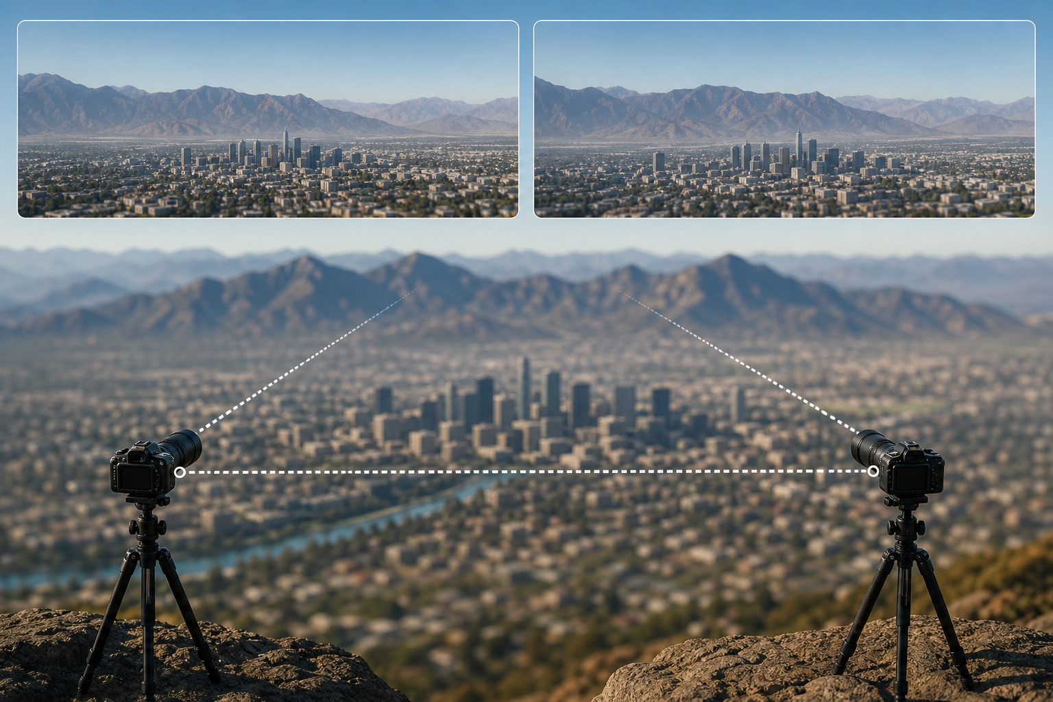 Hyperstereo: Why Mountains and Cities Look Like Miniatures