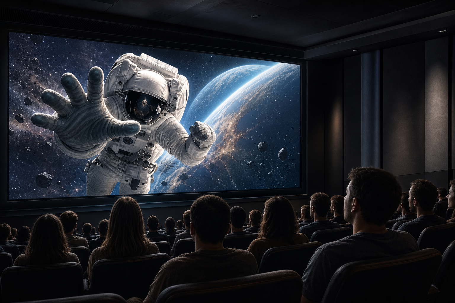 Glasses-Free 3D Cinema: The Return of the Radial Barrier